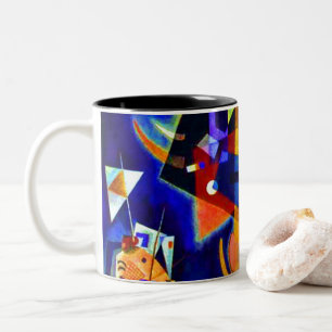 Tasse 2 Couleurs Kandinksy dans le bleu