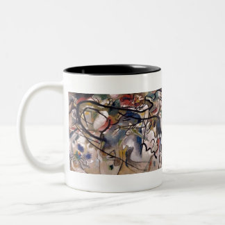 Tasse 2 Couleurs Kandinsky Art moderne Abstrait coloré