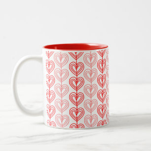 Tasse 2 Couleurs Kandinsky Staggered Valentine