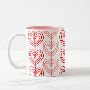 Tasse 2 Couleurs Kandinsky Staggered Valentine