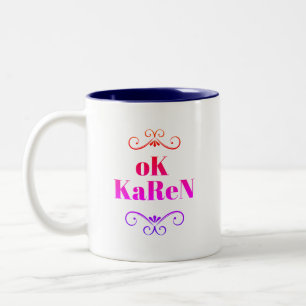 Tasse 2 Couleurs Karen