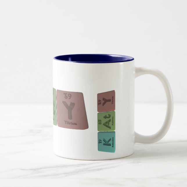 Tasse 2 Couleurs Katy en tant que yttrium d'astate de potassium (Droit)