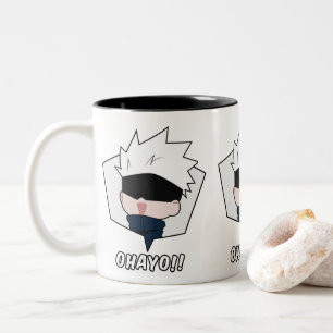 Tasse 2 Couleurs Kawaii Anime Meme