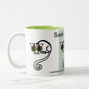 Tasse 2 Couleurs Kawaii - Sauvez des POSSUMS - En voie de dispariti
