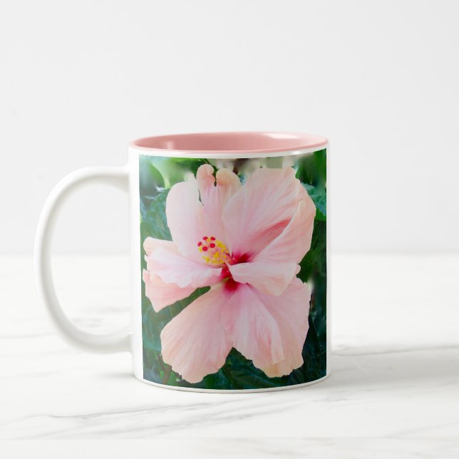 Tasse 2 Couleurs Ketmie rose (Gauche)