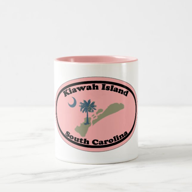 Tasse 2 Couleurs Kiawah Island. (Centre)