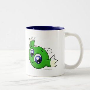 Tasse 2 Couleurs Kiko vert de tourbillonnement
