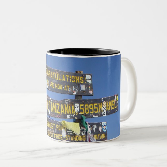 Tasse 2 Couleurs Kilimandjaro (Devant droit)