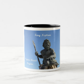 Tasse 2 Couleurs King Neptune, Virginia Beach, Virginia