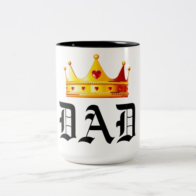 TASSE 2 COULEURS KING PAD (Centre)