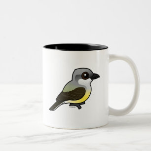 Tasse 2 Couleurs Kingbird occidental de Birdorable