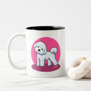Tasse 2 Couleurs KiniArt Bichon Frise