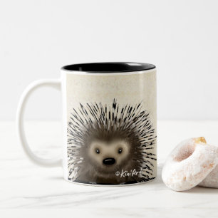 Tasse 2 Couleurs KiniArt Porc-épic