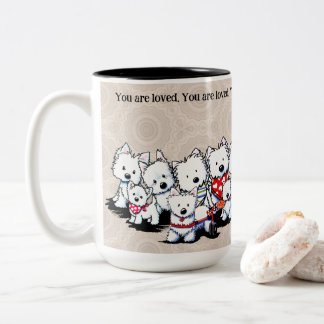 Tasse 2 Couleurs KiniArt Westies