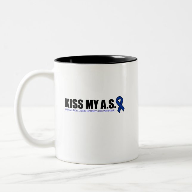 Tasse 2 Couleurs KissMyAS - cadeaux de conscience de (Gauche)