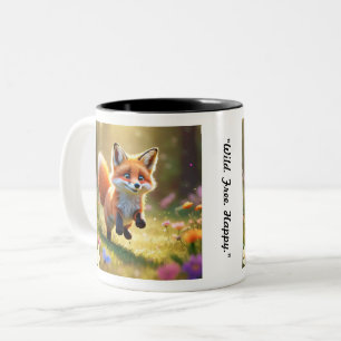 Tasse 2 Couleurs "Kit Fox baisé Sun"