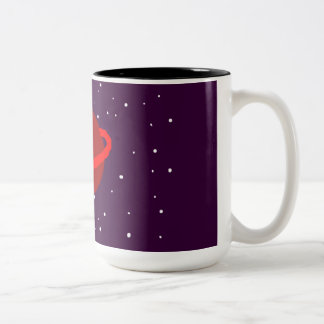 Tasse 2 Couleurs Kitty dans l'espace
