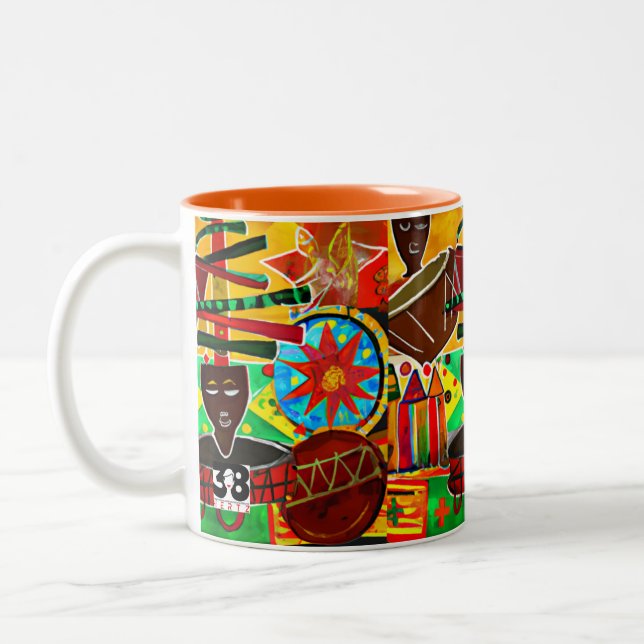 Tasse 2 Couleurs Kwanzaa (Gauche)