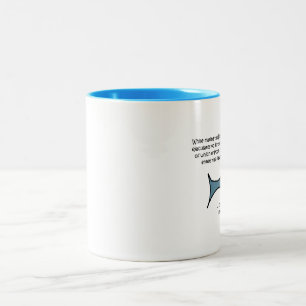 Tasse 2 Couleurs La baleine bleue...