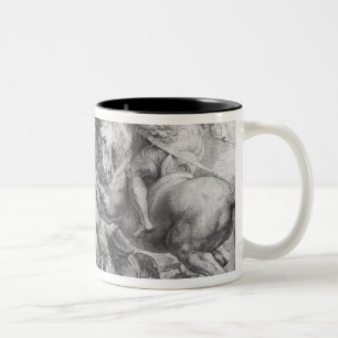 Tasse 2 Couleurs La bataille d'Anghiari après Leonardo da Vinci