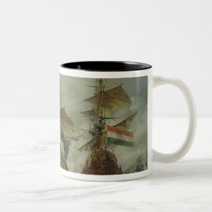 Tasse 2 Couleurs La bataille de Texel, le 29 juin 1694