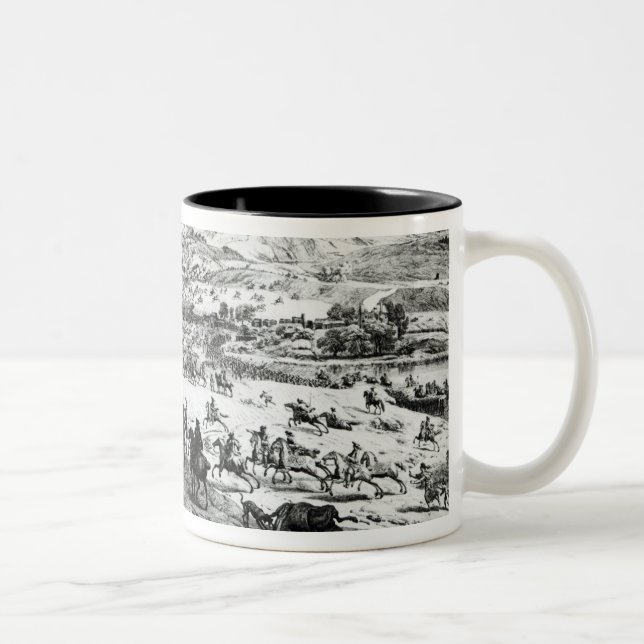 Tasse 2 Couleurs La bataille du Boyne, c.1690 (Droit)