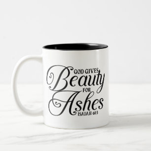 Tasse 2 Couleurs La Bible Chrétienne Verse - Dieu Donne De La Beau