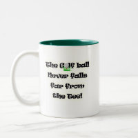 La boule de golf ne tombe jamais loin de la pièce