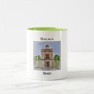 Tasse 2 Couleurs La Capilla del Puerto de Malaga