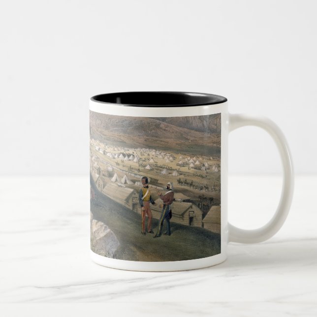 Tasse 2 Couleurs La cavalerie campent, plaquent 'de Seat de guerre (Droit)