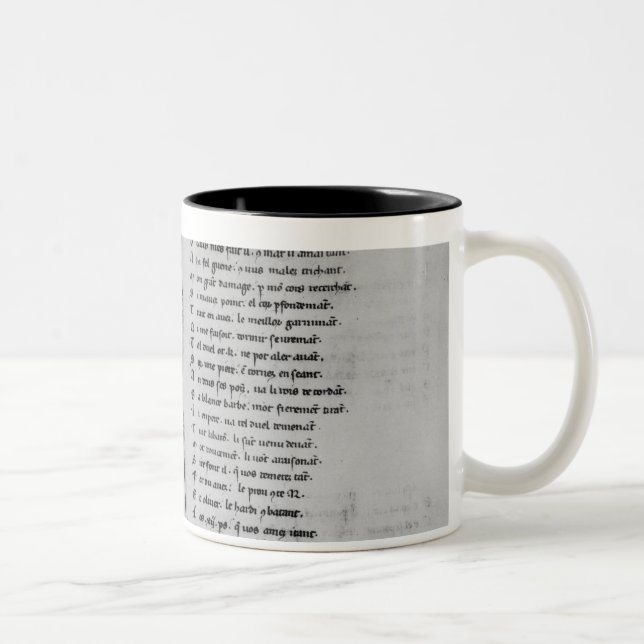 Tasse 2 Couleurs La chanson de Roland (Droit)