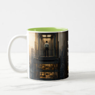 Tasse 2 Couleurs La citation du nouveau livre de sol