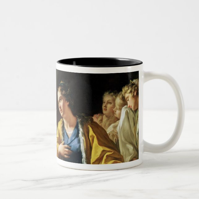 Tasse 2 Couleurs La clémence d'Alexandre le grand (Droit)