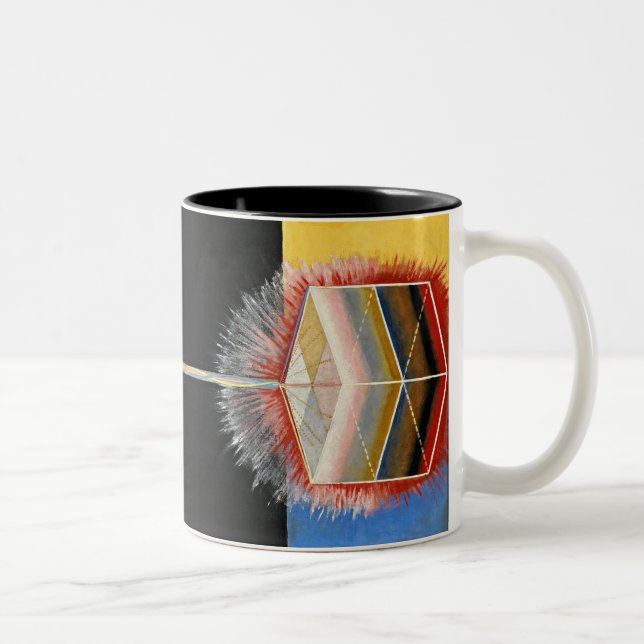Tasse 2 Couleurs La colombe, 1915 par Hilma af Klint (Droit)