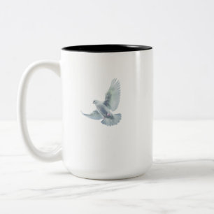 Tasse 2 Couleurs La colombe de la paix