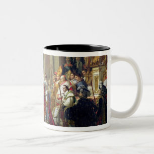 Tasse 2 Couleurs La consécration et le Josephine du napoléon