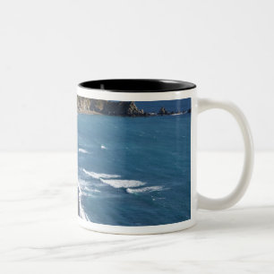 Tasse 2 Couleurs La côte de Big Sur en Californie, États-Unis