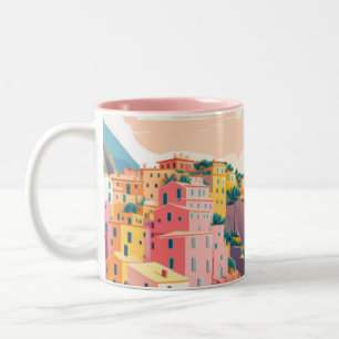 Tasse 2 Couleurs La côte italienne