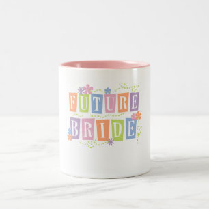 Tasse 2 Couleurs La couleur bloque la future jeune mariée