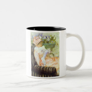 Tasse 2 Couleurs La Coupe du Thé, Portrait de Lydia, Mary Cassatt