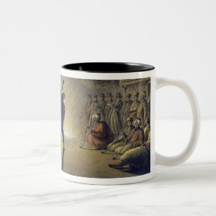 Tasse 2 Couleurs La danse des paysans bulgares, pub. par Willi