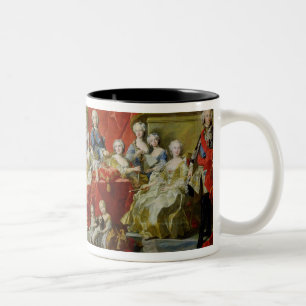 Tasse 2 Couleurs La famille de Philip V, 1743 (huile sur la toile)