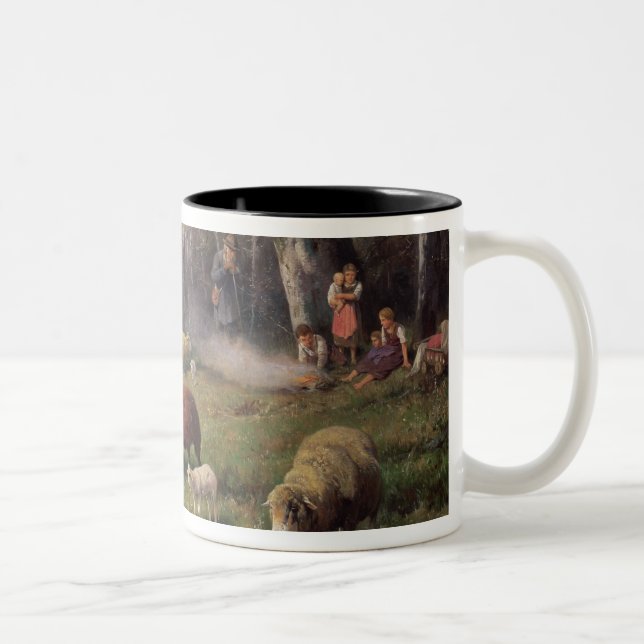 Tasse 2 Couleurs La famille du berger (Droit)