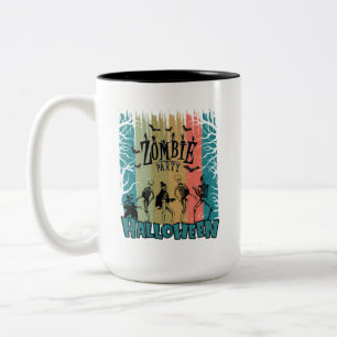 Tasse 2 Couleurs La fête des zombies