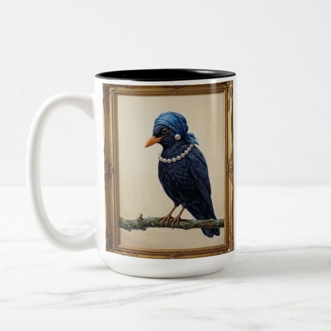 Tasse 2 Couleurs La Fille au bandana (Gauche)