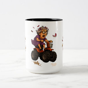 Tasse 2 Couleurs La folie de Granny