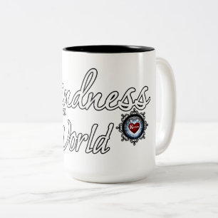 Tasse 2 Couleurs La gentillesse sauvera le monde