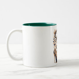 Tasse 2 Couleurs La grâce m'a porté ici, la joie me mène en avant