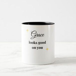 Tasse 2 Couleurs La grâce vous va bien Inspiration féminine