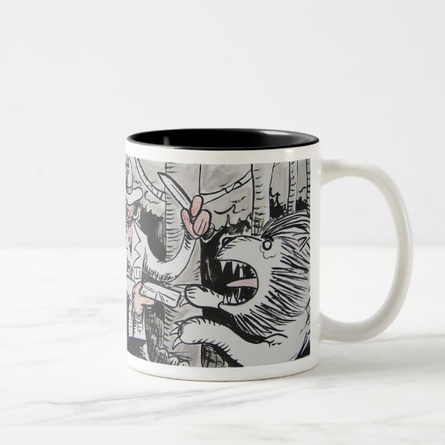 Tasse 2 Couleurs La grande aventure de jungle (Droit)